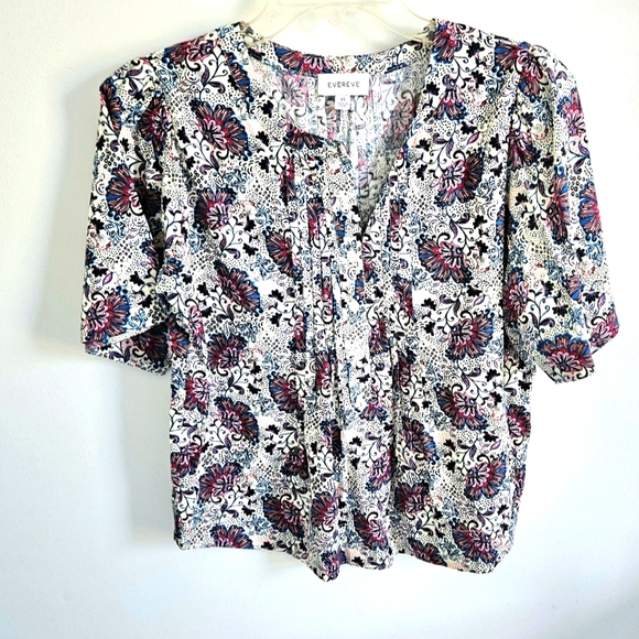 Evereve Tops - Evereve Women's Floral Top - Multicolor